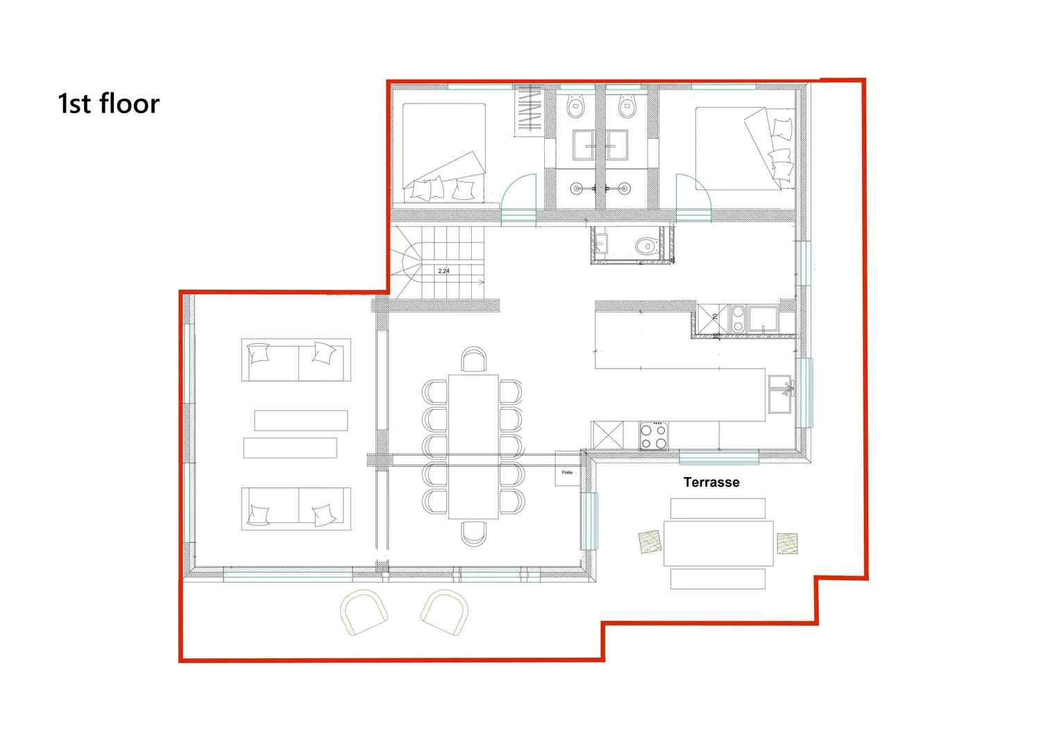 Louisa — floor plan 2